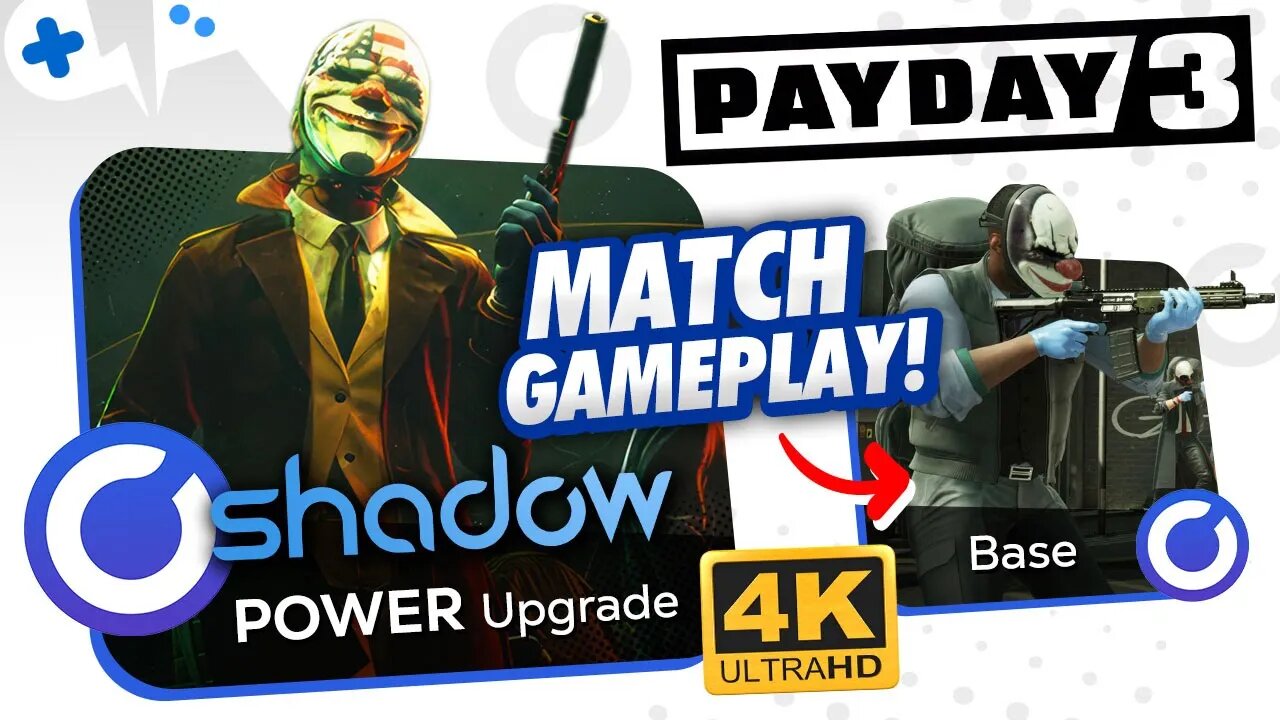 PAYDAY 3 Beta on SHADOW Cloud Gaming | Base & POWER Upgrade