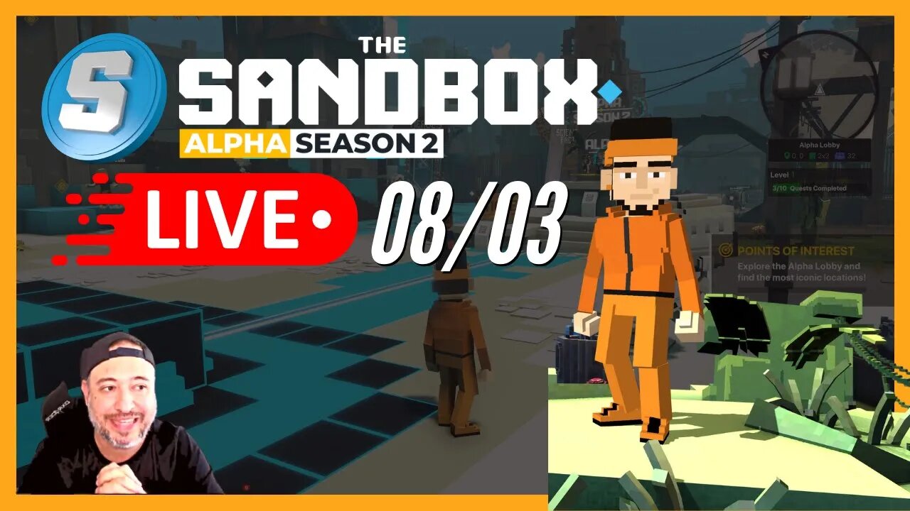 The Sandbox - Jogando o Alpha Pass Season 2 AO VIVO - 08/03