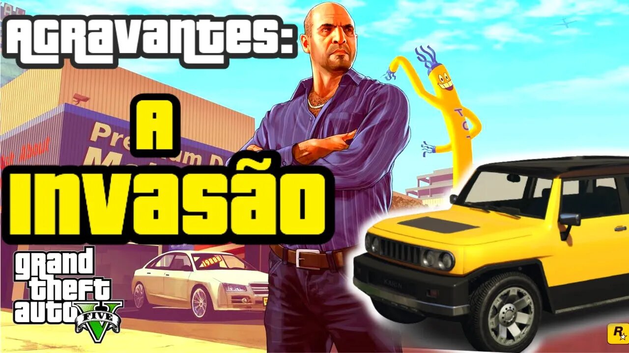 GTA V HISTÓRIA PARTE 4 - BUSCANDO O CARRO DO FILHO DO MICHAEL A MANDO DE SIMEON - INVADINDO A CASA