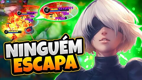 ELA TEM O MAIOR DANO EM ÁREA DO BANGAS! NINGUÉM ESCAPA | MOBILE LEGENDS