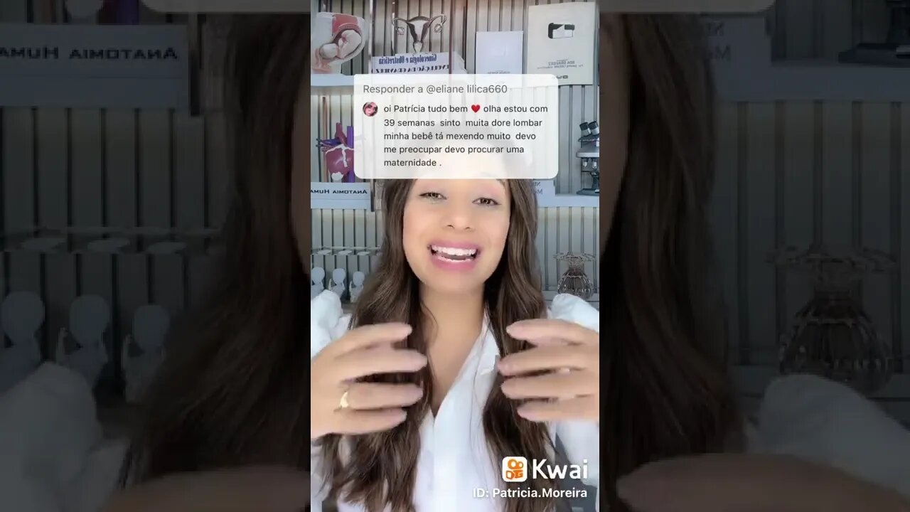 Estou de 39 semanas e sinto muita dor lombar devo me preocupar e procurar a maternidade?