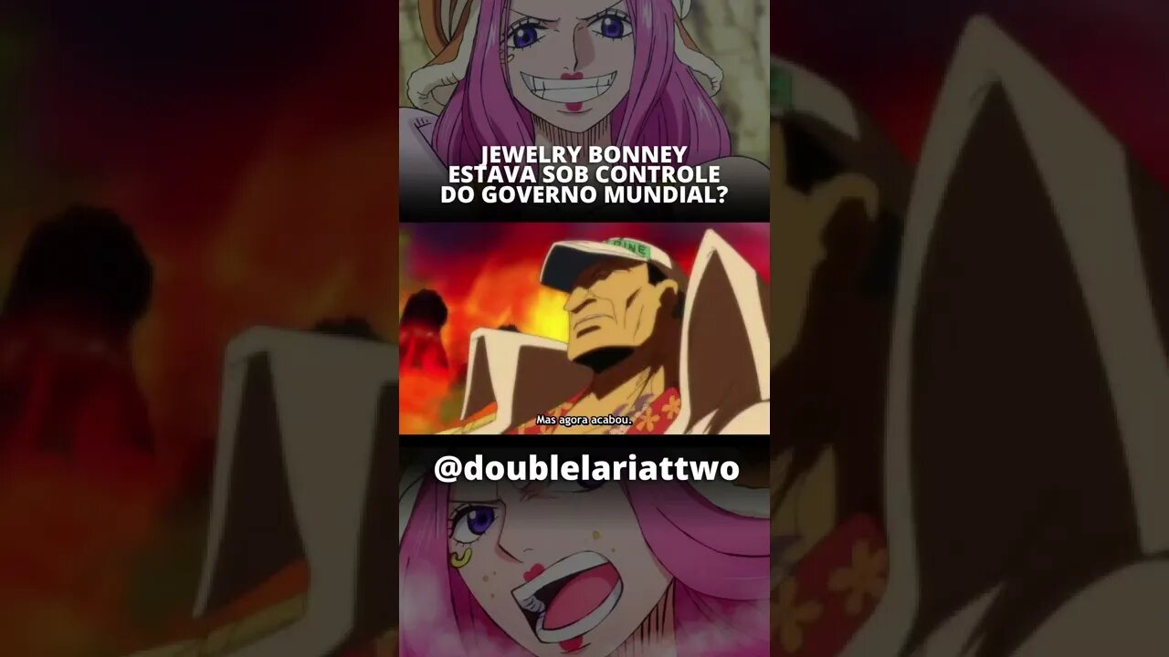 JEWELRY BONNEY ESTAVA SOB CONTROLE DO GOVERNO MUNDIAL! | One Piece - #shorts