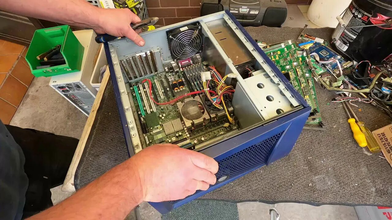 Scrapping a Xerox Server