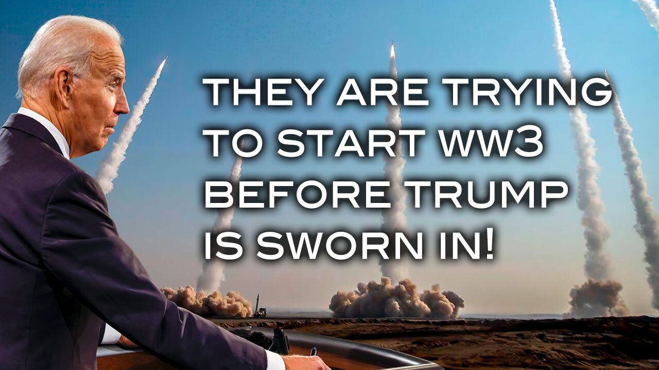 They Are Trying To Start WW3 Before Trump is Sworn In