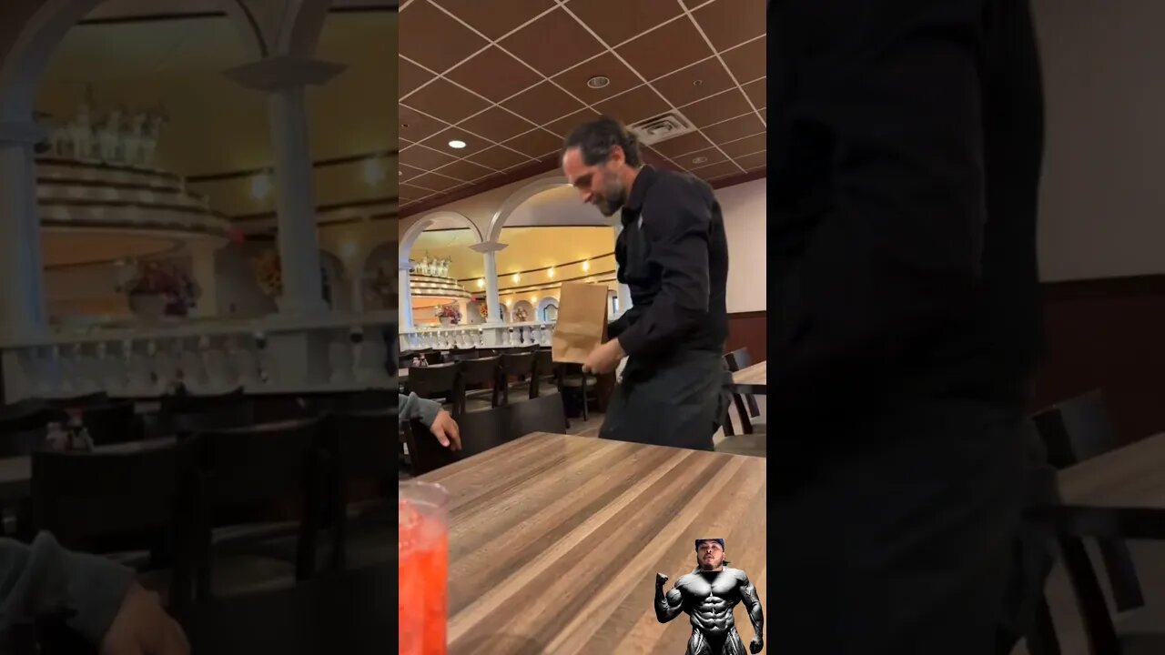 This waiter made their day with Magic