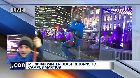 Detroit's Meridian Winter Blast returns to Campus Martius