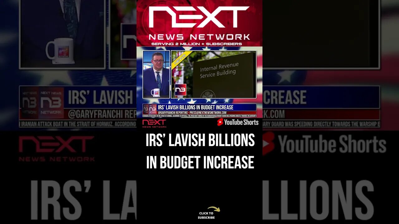 IRS’ Lavish Billions In Budget Increase #shorts