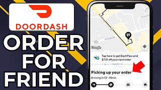 HOW TO ORDER DOORDASH FOR SOMEONE ELSE