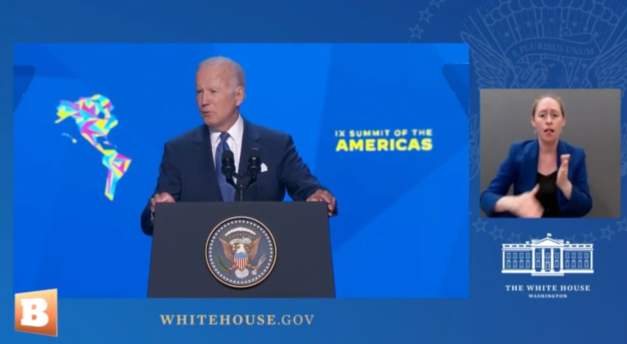 LIVE: President Biden, VP Harris Delivering Remarks at the Ninth Summit of the Americas...