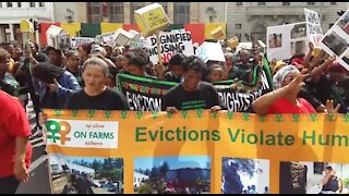 SOUTH AFRICA - Cape Town - Farm workers marching to Parliament (qWZ)