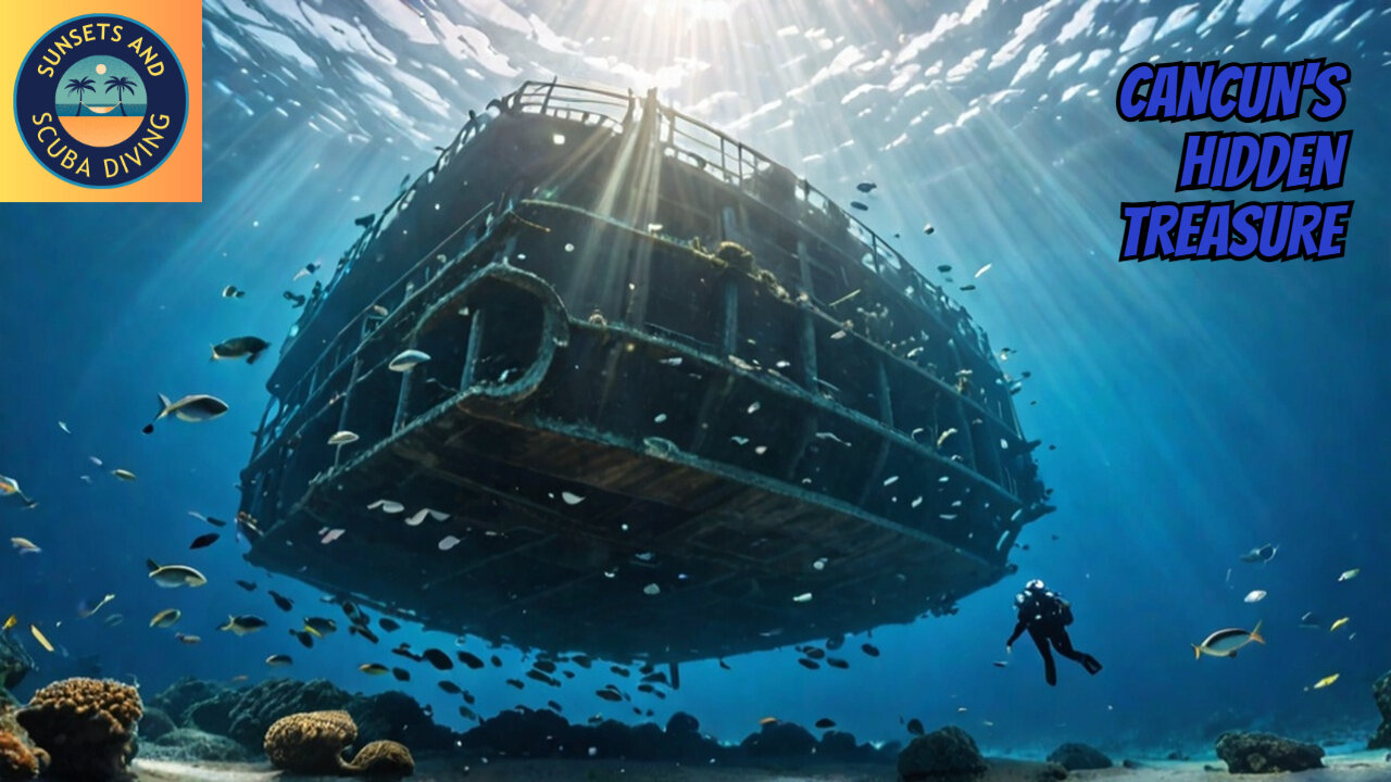 Dive INTO Cancun's HIDDEN Shipwrecks!