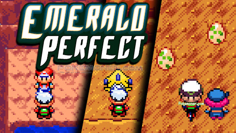 Pokemon Perfect Emerald - A New GBA Hack ROM, It has QoL, Nintendo Events, Red - Leaf Trainers...