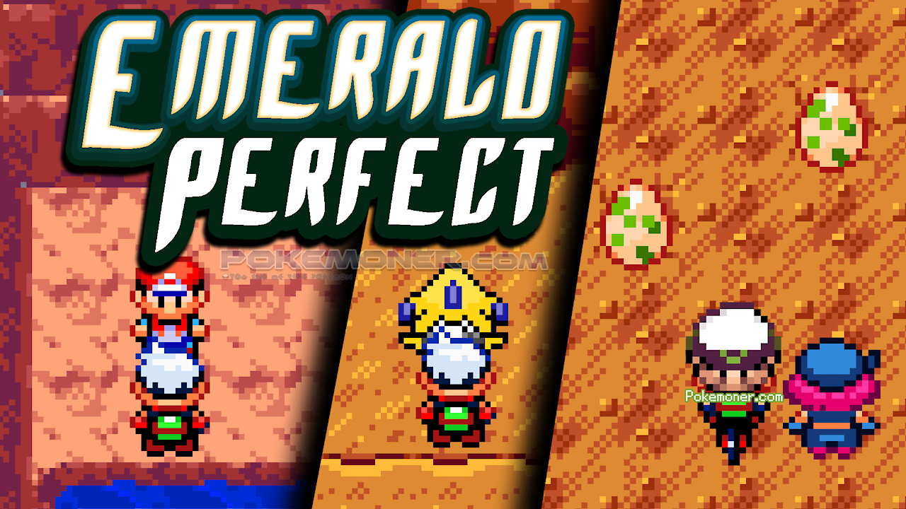 Pokemon Perfect Emerald - A New GBA Hack ROM, It has QoL, Nintendo Events, Red - Leaf Trainers...