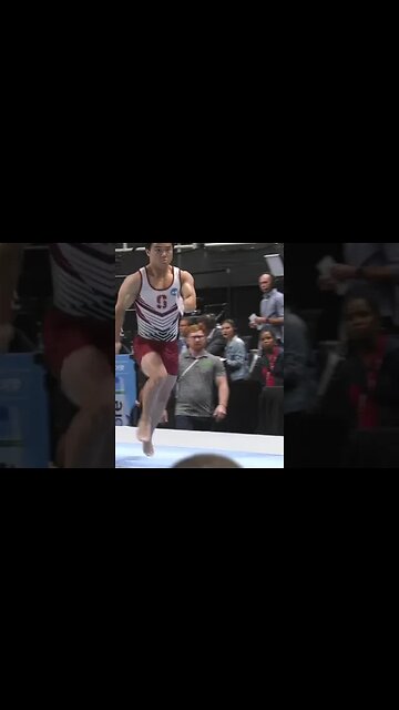 Asher Hong on Vault - 2023 Xfinity US Championships Senior Men Day 1 #shorts
