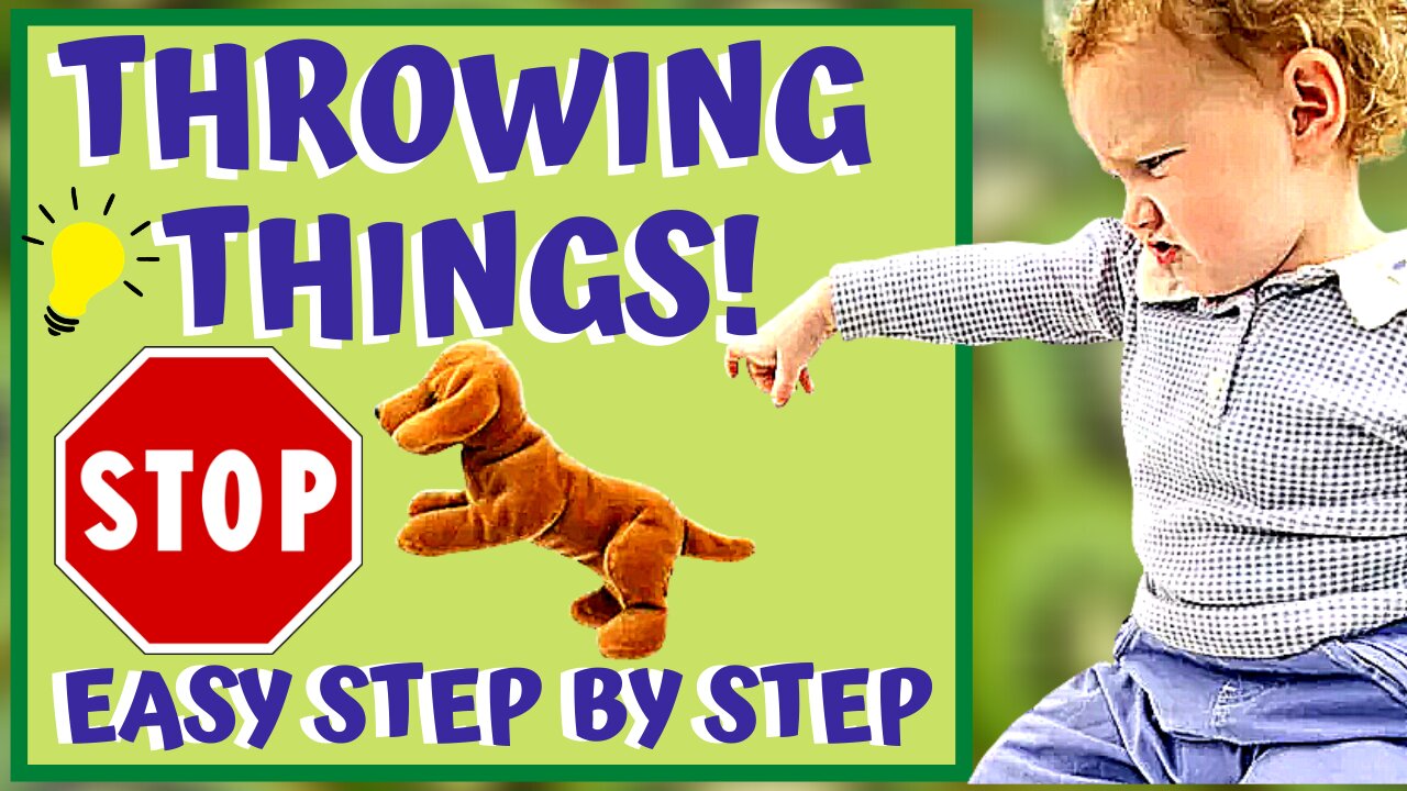 How to STOP TODDLER from THROWING THINGS!