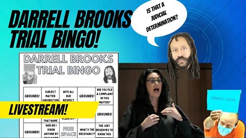 Darrell Brooks Trial Bingo