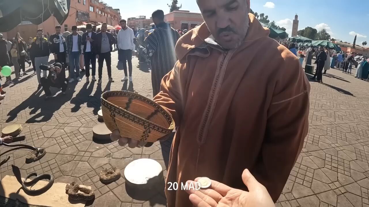 $1 Crazy Street Food in Marrakesh