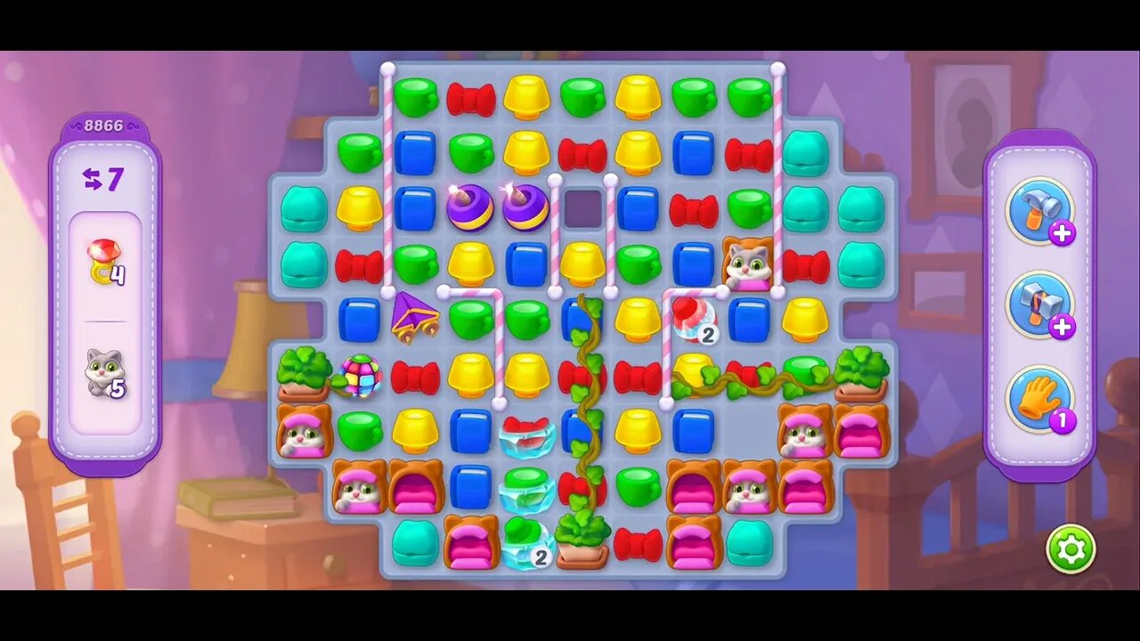 Playrix Homescapes Gameplay Walkthrough Level 8866