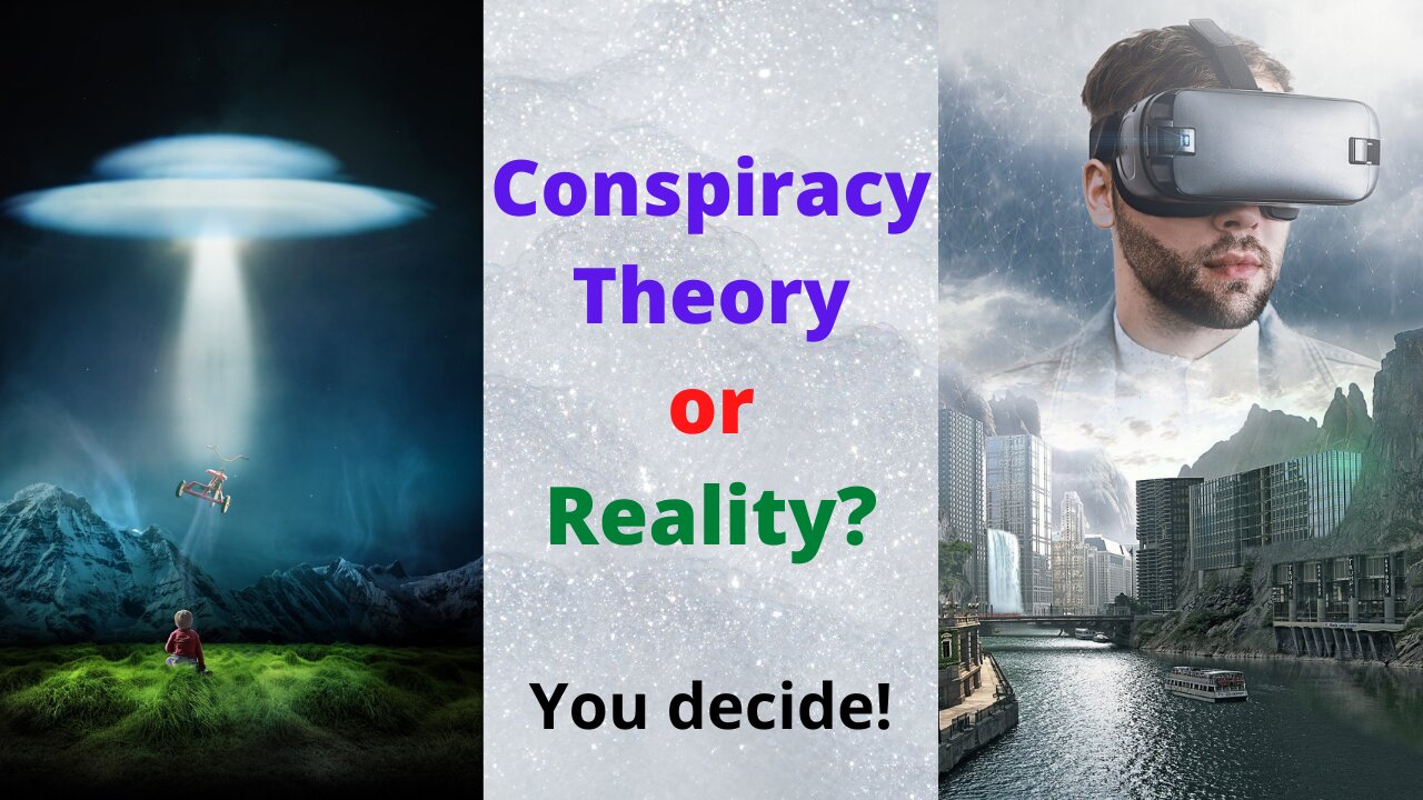 Conspiracy Theory or Reality Check?? You decide!