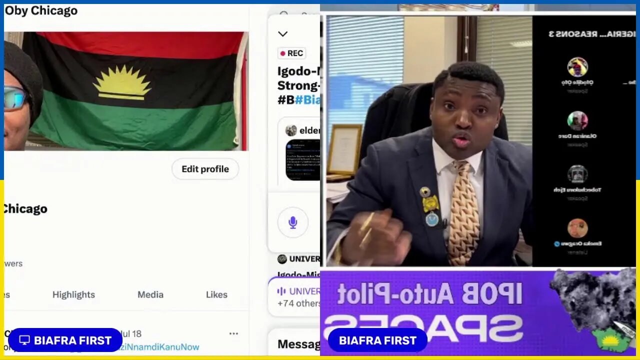 TODAY IS ESN FUNDRAISING BIAFRA FIRST