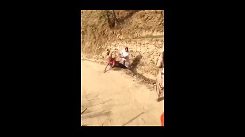 Indian Hindu man touching under aged get beaten by women