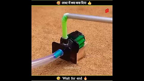 how to make a mini waterump