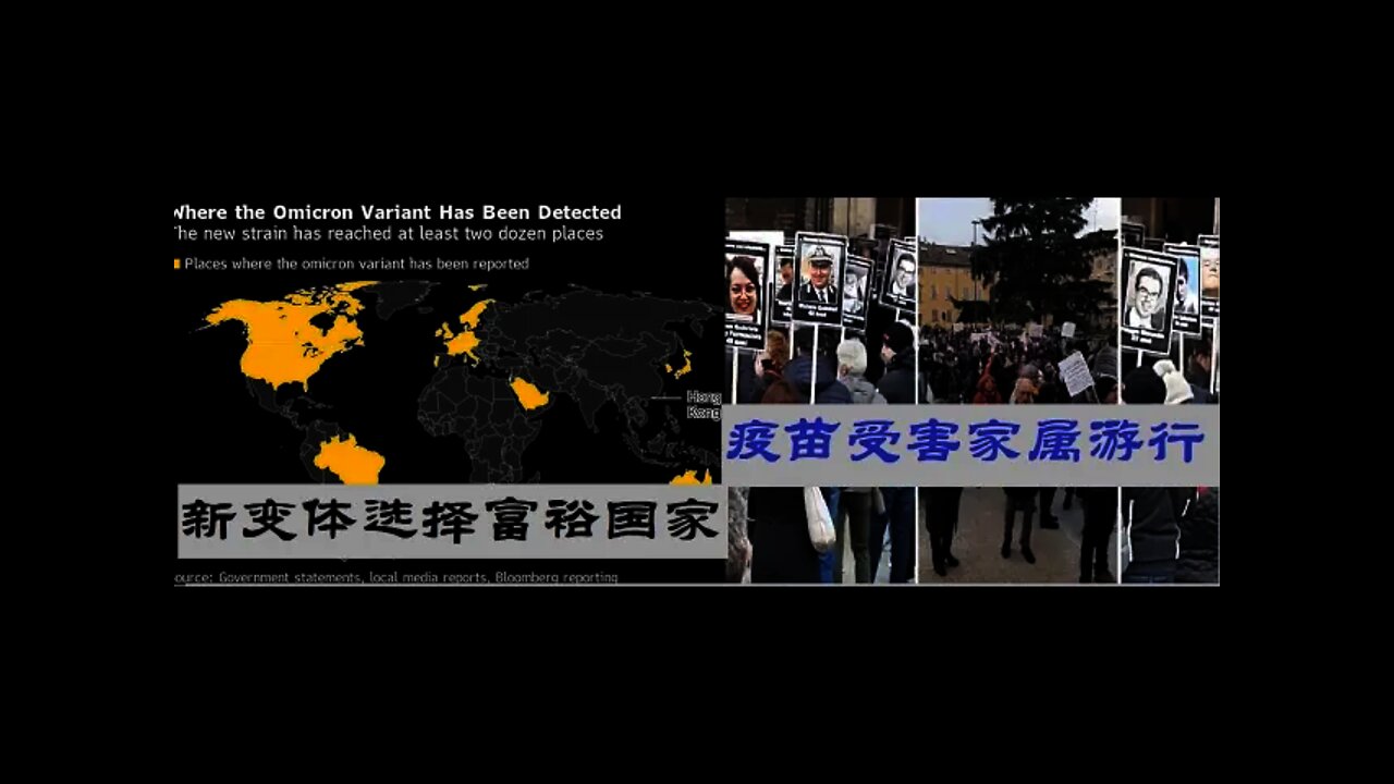 新变体OmiCron选择富裕国家?苗苗受害者家属游行 - 20211203