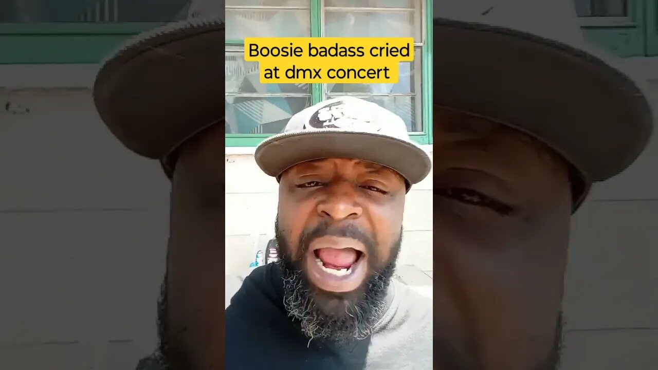 Boosie badass cried at dmx concert