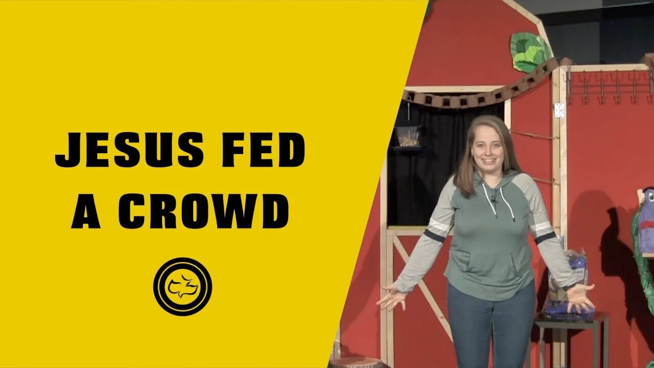 Jesus Fed a Crowd (Matthew 14; Mark 6; Luke 9; John 6) | Younger Kids | Miss. Ashleigh