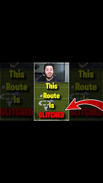 This Route is GLITCHED in Madden 23 #shorts