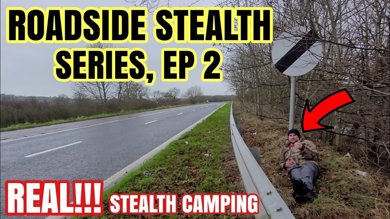 Roadside Stealth Camping Ep 2 Real Stealth Camping