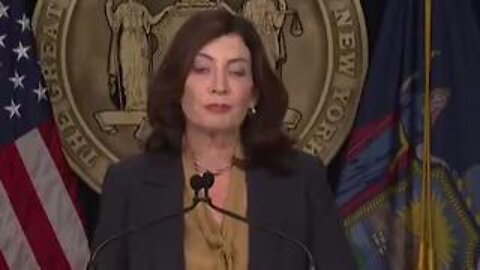 NY Governor Kathy Hochul announces the state has started conducting special media "surveillance"