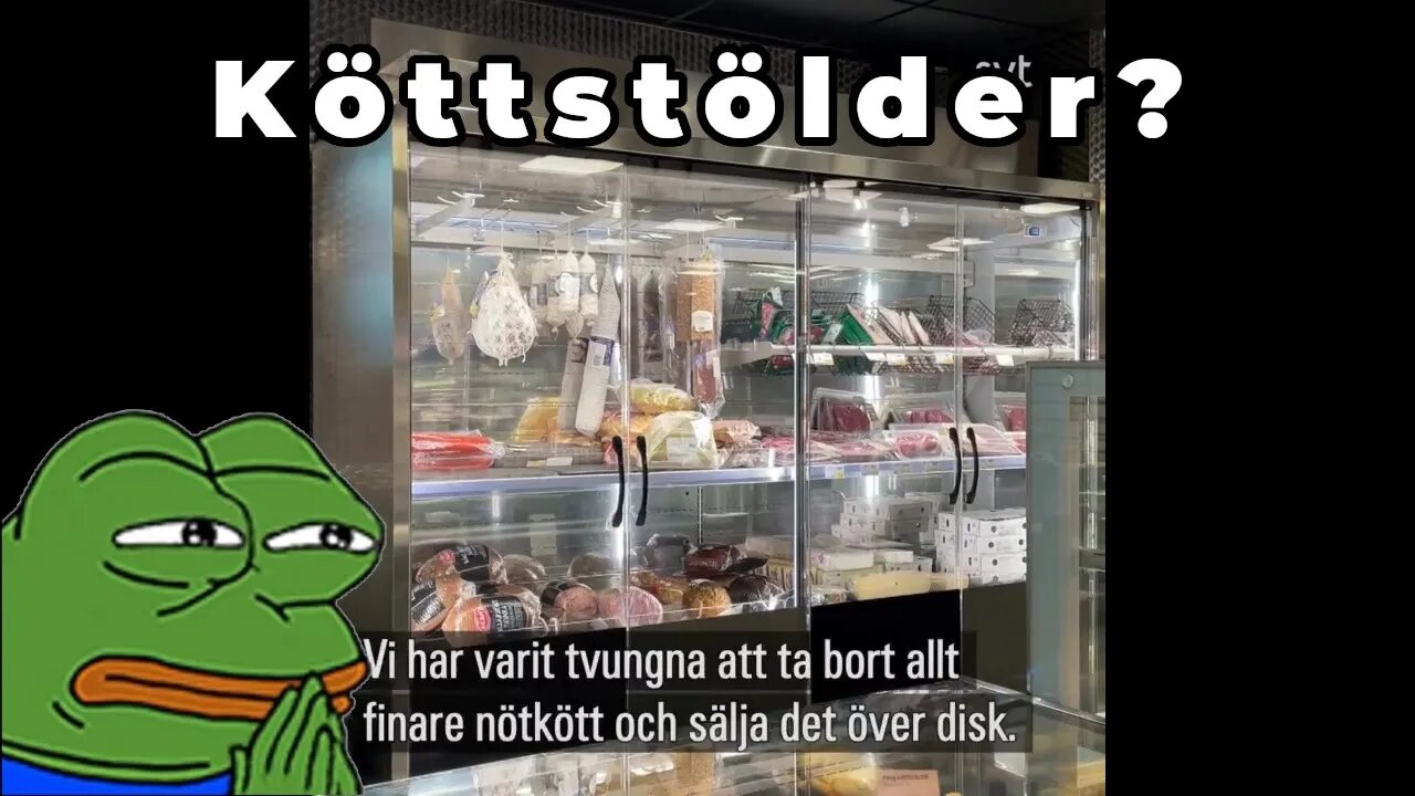 Kött stjäls i mängder, fast inte fläsk...