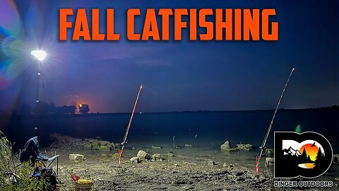 Fall Catfishing Adventure: Battling Cool Winds for Catfish!