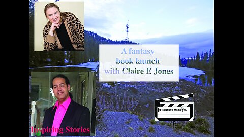 A fantasy book launch with Claire E Jones