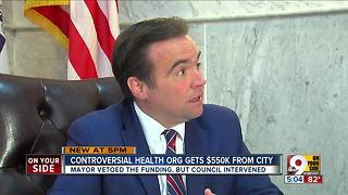 Controversial health org gets $550K despite mayor's veto