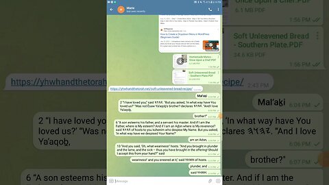 Proofreading Malaki - The Open Source Bible Project