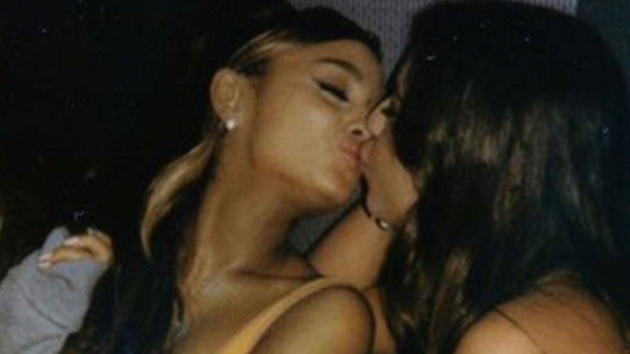 Ariana Grande Fans Freak Out Over Photo Of Her Kissing A Girl