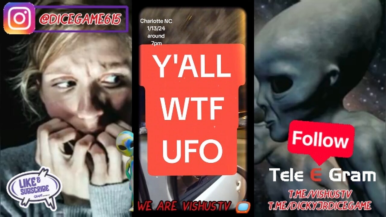 Y'@ll WTF UFO... 👽 #VishusTv 📺