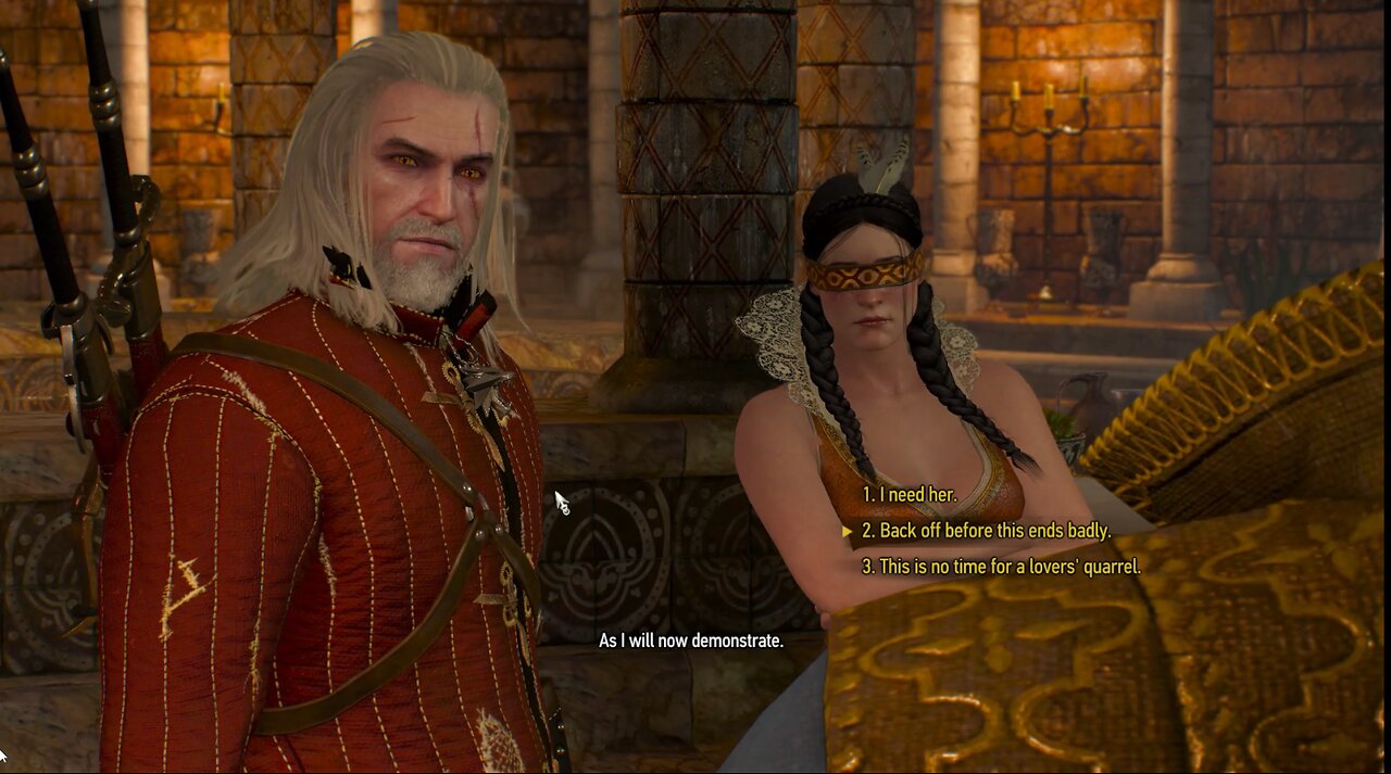 The Witcher 3 final preparations blindingly obvious