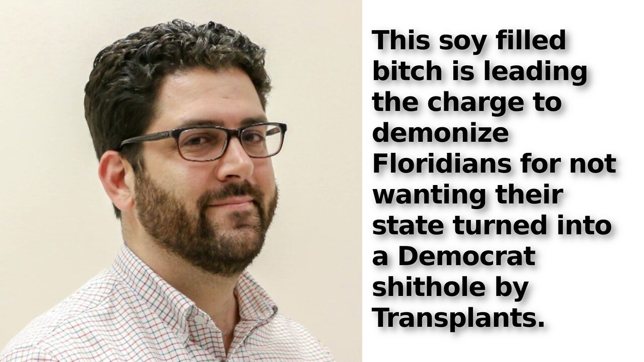 Media Attacks Floridians for Not Wanting Their State Turned Into a Democrat Shithole by Transplants