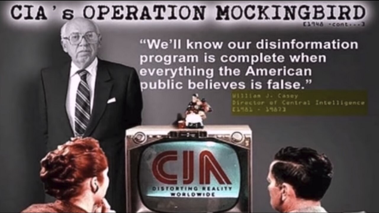 Operation Mockingbird: "This Is Extremely Dangerous To Our Democracy."