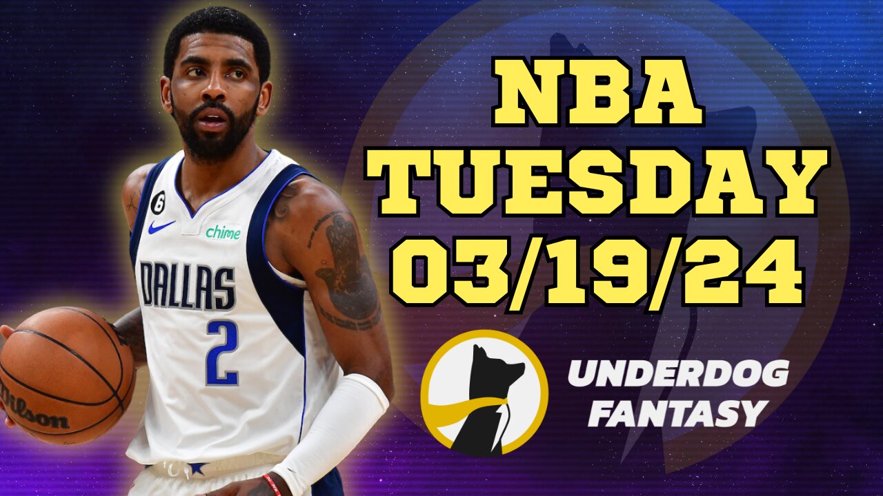 #UNDERDOGFANTASY | BEST PICKS #NBA TUESDAY | 03/19/24 | BEST BETS | #BASKETBALL | TODAY | PICK'EM