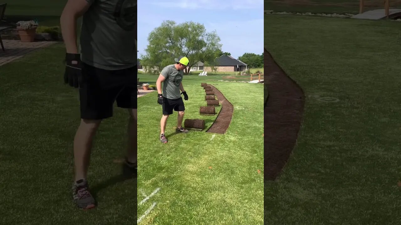 Oddly Satisfying Sod Roll