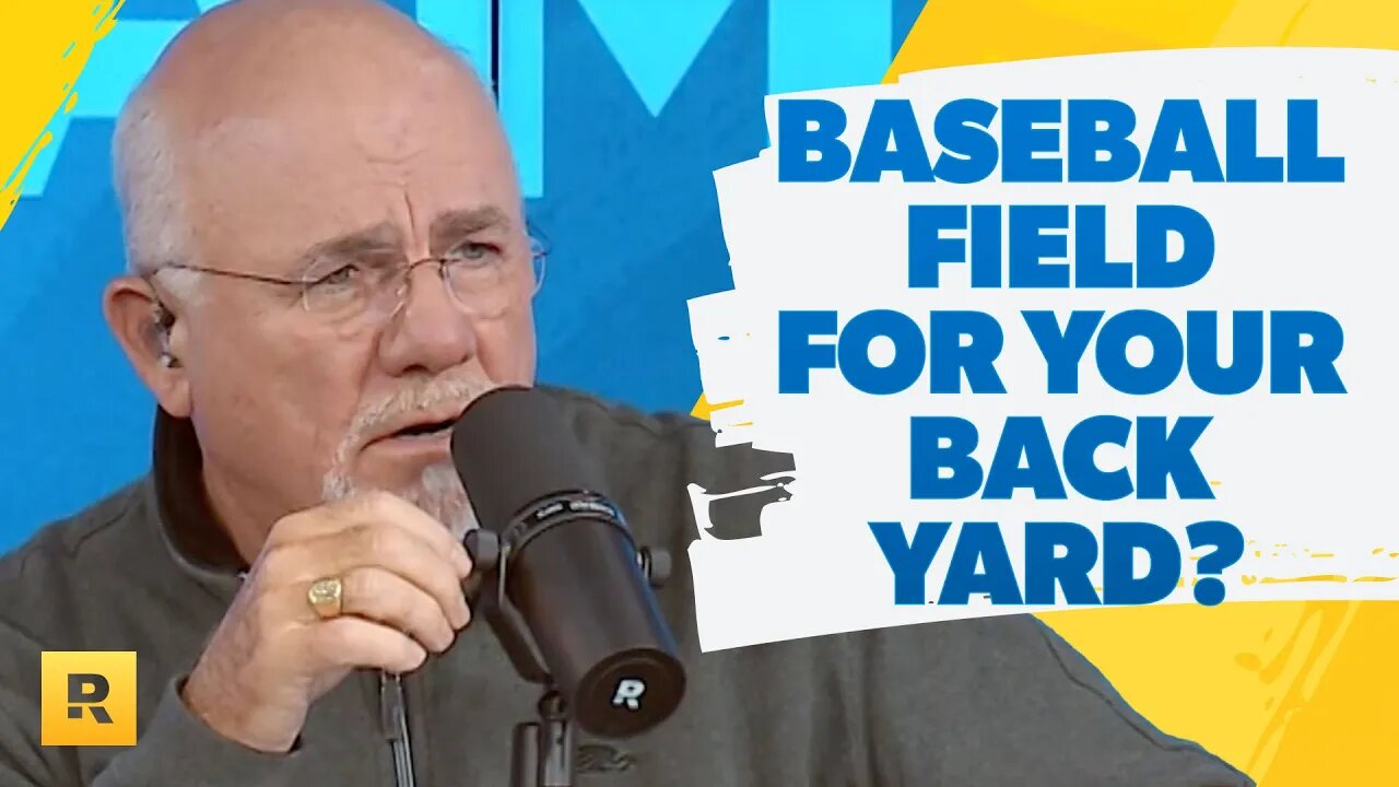Borrowed $70,000 And Put A Baseball Field In My Back Yard!