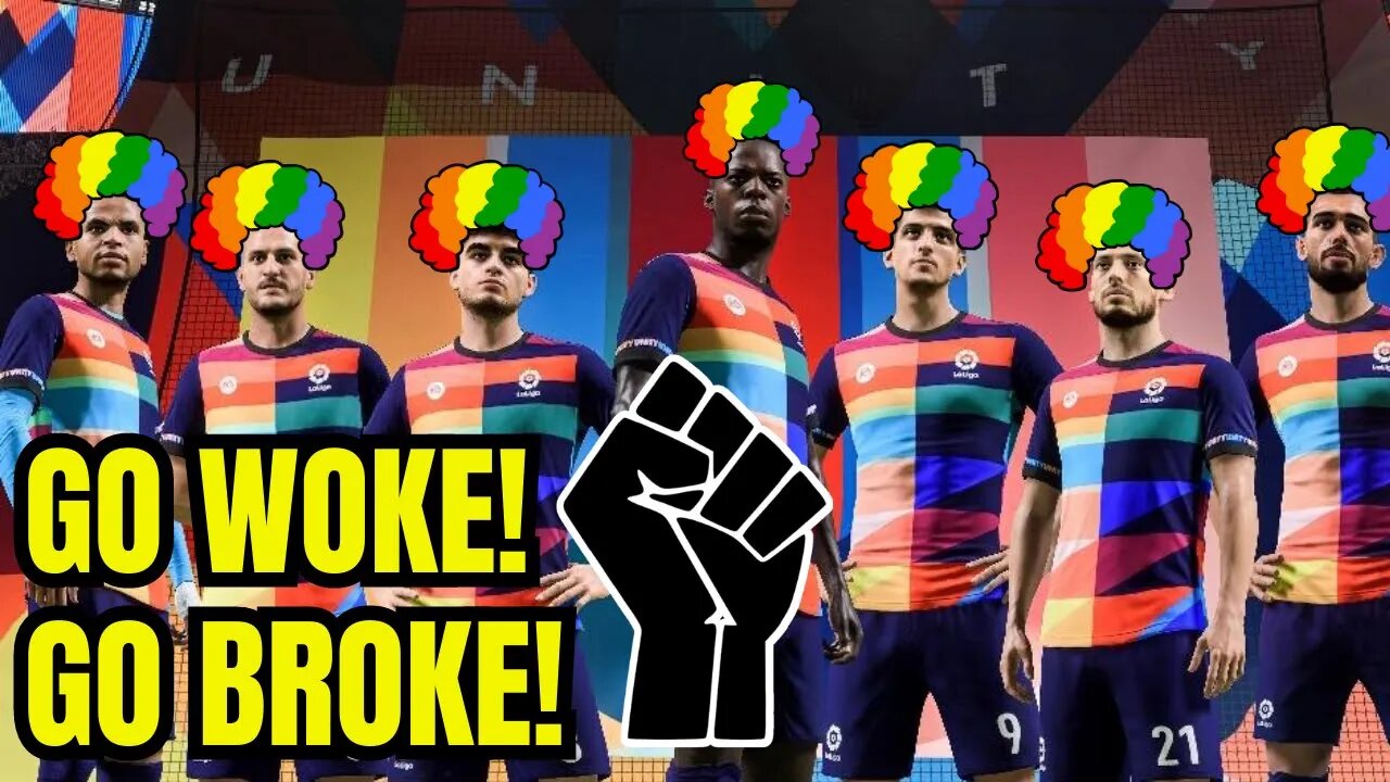 WOKE EA Sports TEAMS WITH SOCCER Leagues To ADD ANTI-RACISM KITS To FIFA 2023!