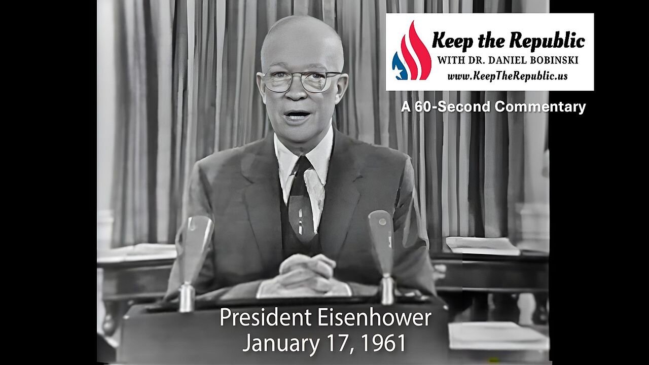 President Eisenhower Tried to Warn Us