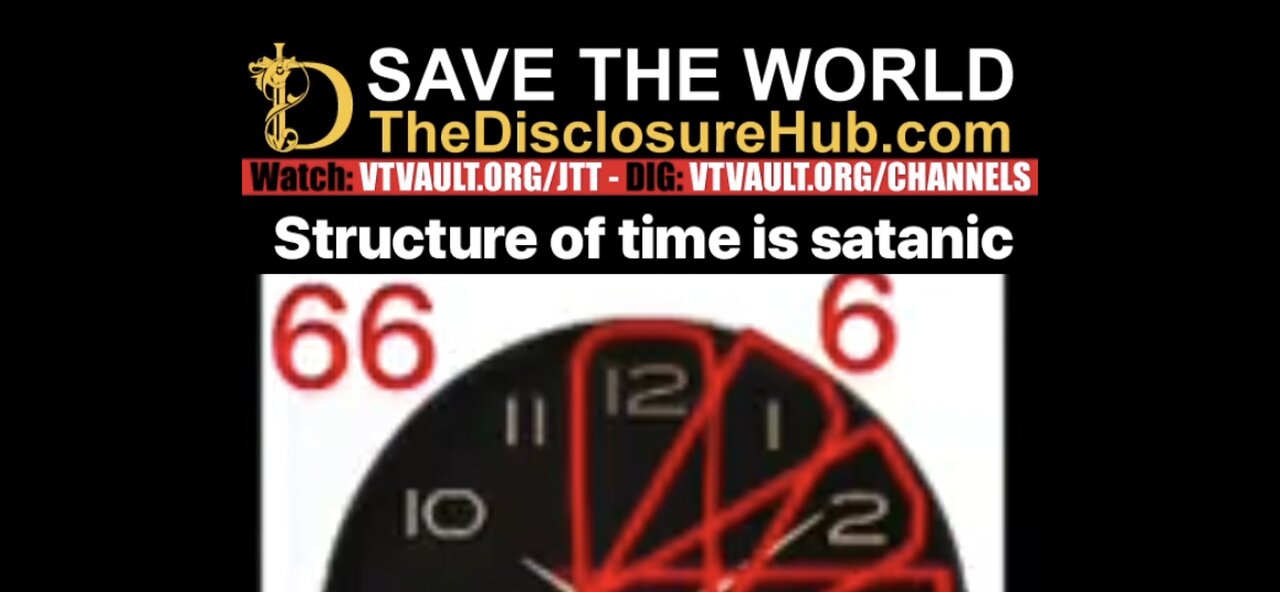 The Structure Of Time Is Satanic & RED PILL LINKS