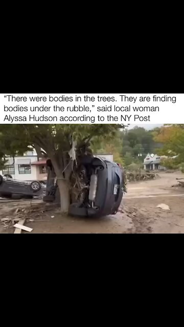 TSUNAMI-APOCALYPSE OF HURRICANE HELENE🇺🇸🌬️💦🌊🌳🚗🏘️🌊🏊‍♂️ DISASTER IN NORTH CAROLINA🌊🏘️💫