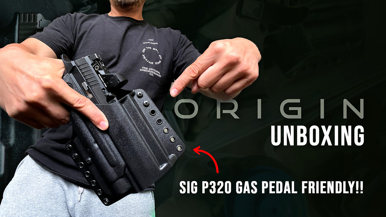 Unboxing The Werkz Origin Holster (Sig P320 with Gas Pedal Compatible)